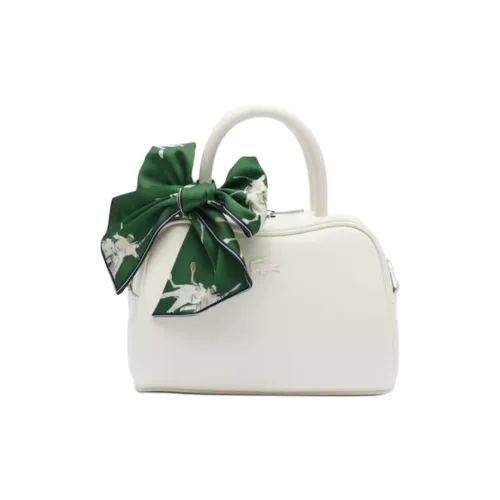 LACOSTE Lora Коровья кожа Сумка Мини Женская Белая