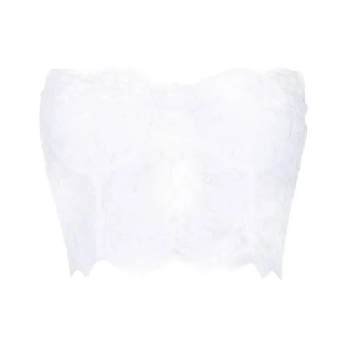 ERMANNO SCERVINO Без бретелей Топ Женский Белый