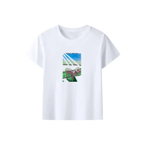 BANGEWEIXIAO Стандартная футболка унисекс белого цвета