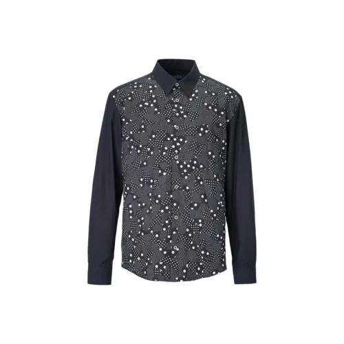 Anrealage Черная унисекс рубашка