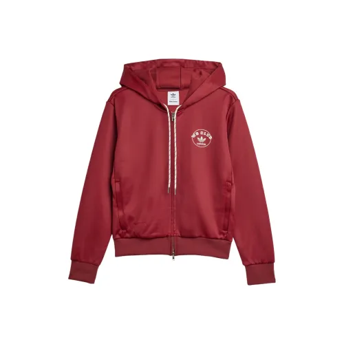 Adidas Originals x Wales Bonner SS25 Куртка Унисекс Бордовый