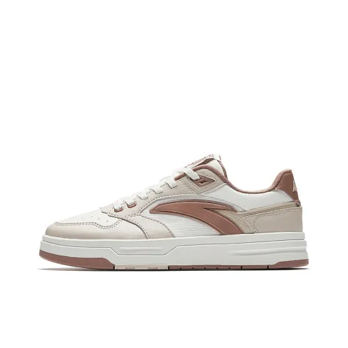 ANTA Противоскользящие Износостойкие Низкие Кроссовки для скейтбординга Женские Чайный Коричневый