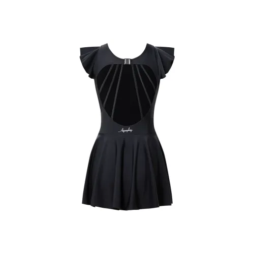 AQUAPLAY Ван-Пис Купальник Женские Хепберн Черный