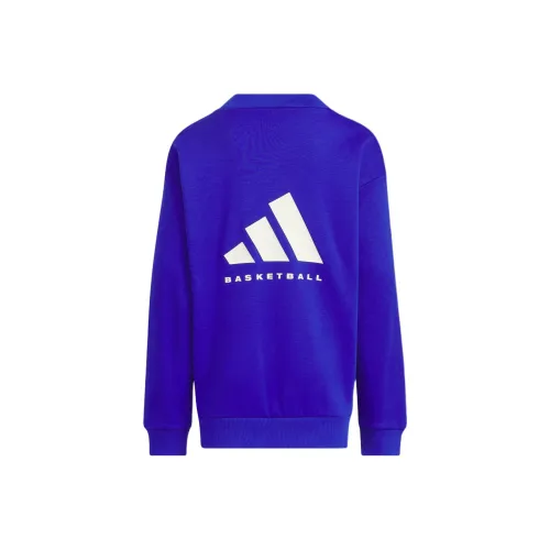 Adidas Свитшот Ярко-Синий Детский