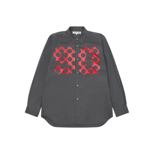 COMME DES GARCONS SHIRT A$AP Nast Collaboration Серый Унисекс Рубашки