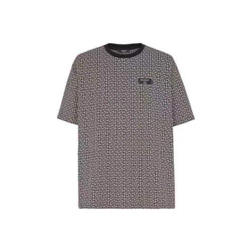 BALMAIN Мужские черные T-рубашки