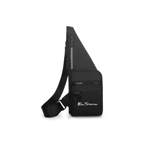 BEN SHERMAN Сумка через плечо из нейлона Унисекс Черный Серый Зеленый Синий