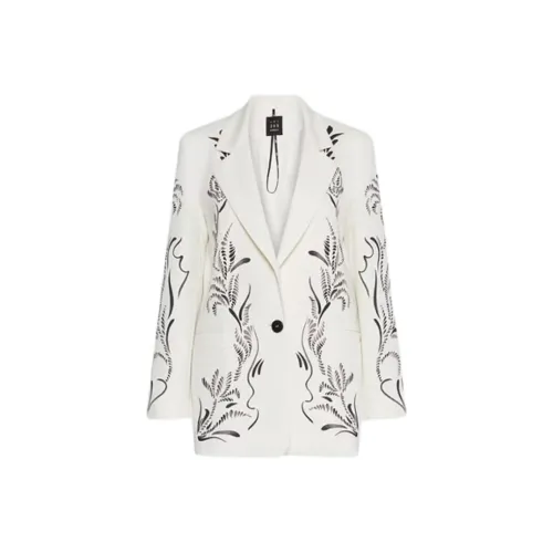 Marella Бизнес Костюм Пальто Женское Белое