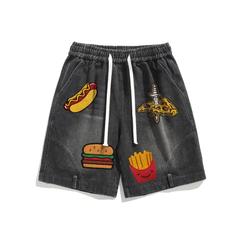 A02 Унисекс Джинсовые шорты