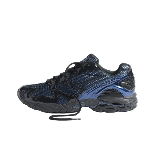 END. x Mizuno Wave Rider 10 противоскользящие устойчивые к истиранию низкий топ беговые кроссовки унисекс синий