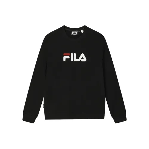 FILA ORIGINALE Свитшот Унисекс Глубокий Черный BK