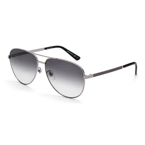 GUCCI Металл Aviator Солнцезащитные очки Мужские