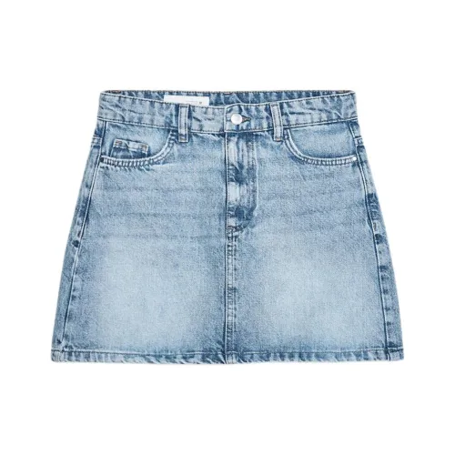 ZARA Джинсовые короткие юбки Женские