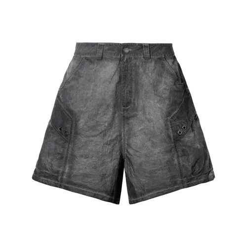 ROCAWEAR Серый Белый Унисекс Повседневные Шорты