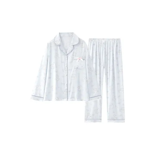 QIAOYUN Котенок Женские Пижамные Комплекты