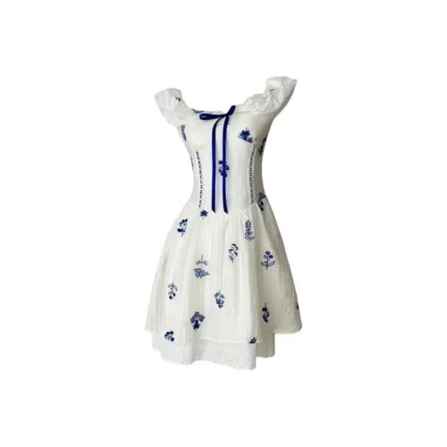 BIFH Короткий рукав Платье Женское