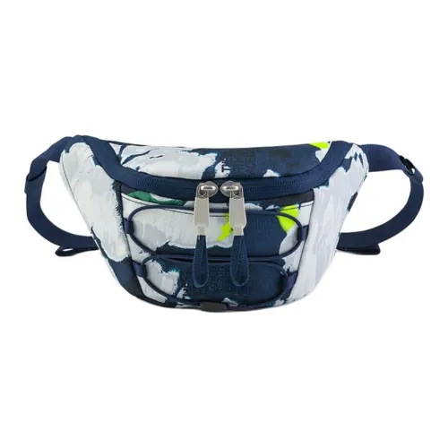 The North Face 2,2L Бананка Outdoor Сумка Хлопок Темно-синий Унисекс