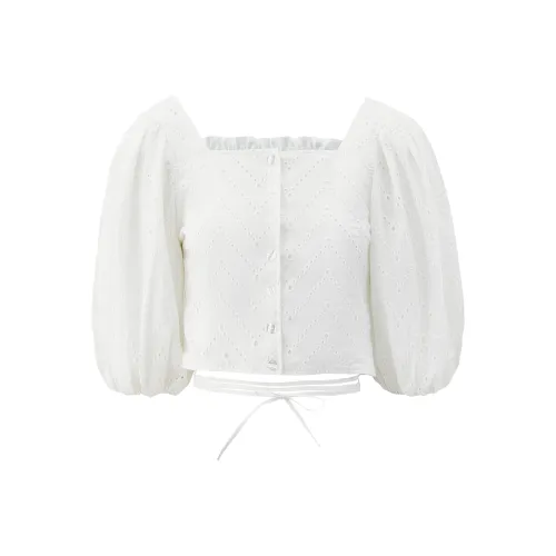 SLY Белый 010 Женские Рубашки