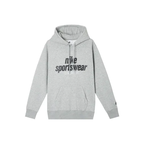 Nike ClubSportswear FW24 Толстовка Мужская Серого цвета
