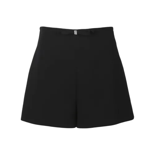 Caroline Черные Женские Повседневные Шорты
