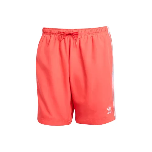 Adidas Originals Плавательные шорты Мужские Прозрачные Красные