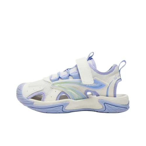 361°KIDS Противоскользящие устойчивые к истиранию низкий топ детские сандалии белый и синий для подростков