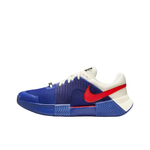 Nike Zoom GP Challenge 1 Slip Устойчивый к истиранию Низкий Топ Кроссовки для тенниса Мужской Синий