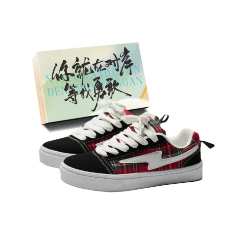 JimiXiong Низкие кроссовки для скейтбординга унисекс