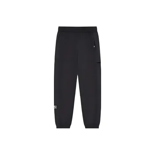 QIAODAN Dry Вязаные Тренировочные Брюки Мужские Черные