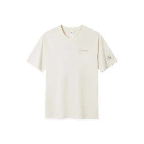 XTEP Fan Chengcheng Personally Designed Collection Хлопок Белый Унисекс Футболка
