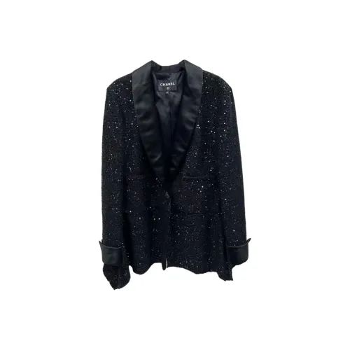 CHANEL 18K Куртки и Пальто Женские Черные