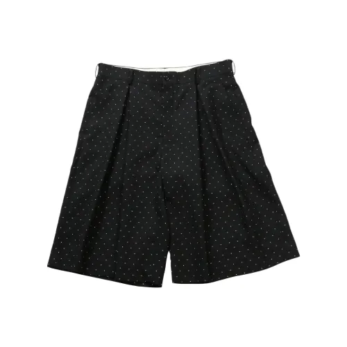COMME Des GARCONS HOMME PLUS Черные Мужские Повседневные Шорты