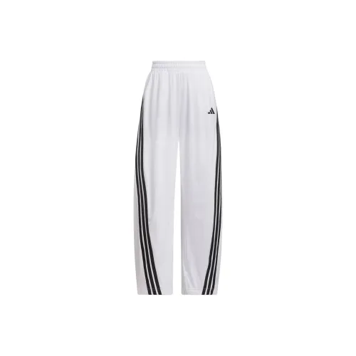 Adidas Белые Женские Повседневные Брюки