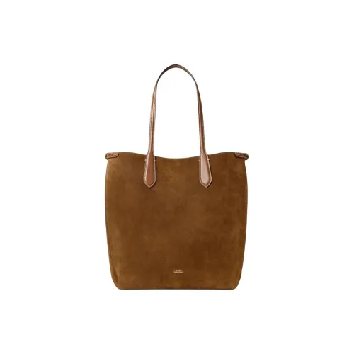 Polo Ralph Lauren Bellport Кожа Сумка Женская Карамельный Коричневый