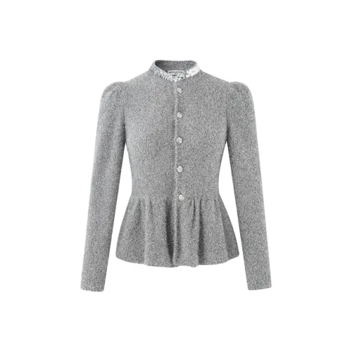 DIANA VEVINA Серый Женские Трикотаж