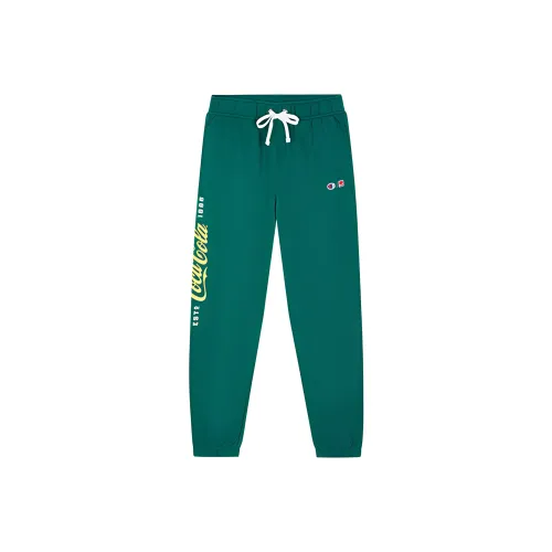 Champion x COCA COLA FW23 Вязаные тренировочные штаны версия для США унисекс яшма