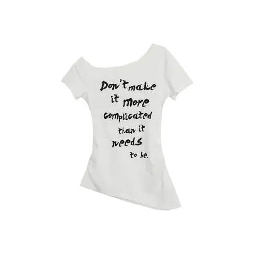 CHARM GLOW Стандартная T-рубашка Женская