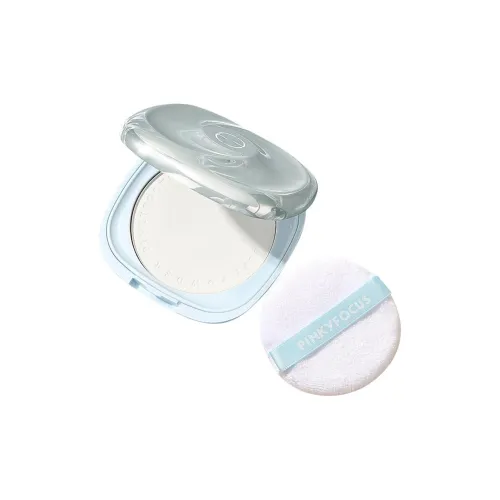 PINKYFOCUS Легкий Shimmer Пудра Oil Control Естественный Smoothing Matte Finish Корректирующий Тон Кожи Фиксирующий