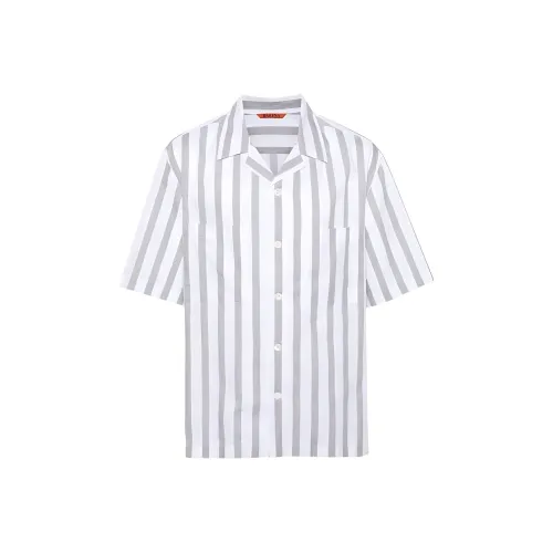 Barena Серые Мужские Рубашки