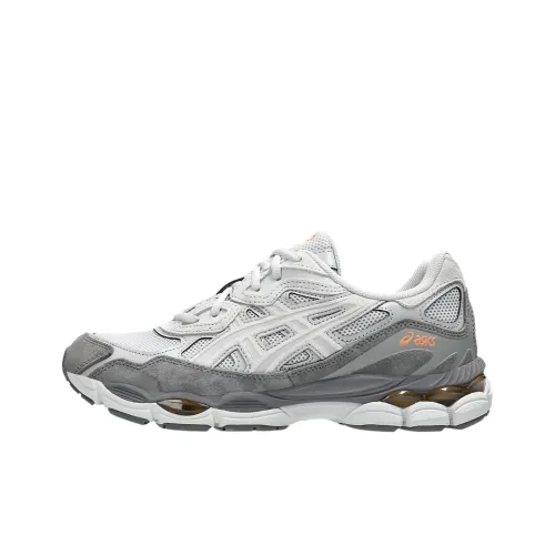 Asics Гель NYC Shock Absorbers Низкий Топ Повседневные Беговые кроссовки Унисекс Серый