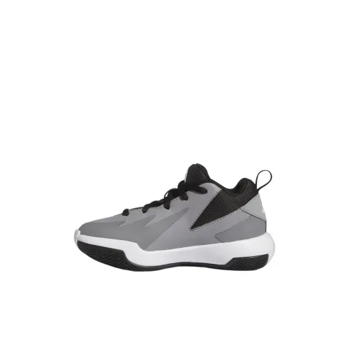 Adidas Cross Em Up Select MID Топ Детские Баскетбольные Кроссовки Серый Белый Детский