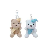 Шарф Медведь-Белый-Коричневый Стиль для Подруг