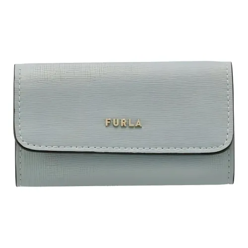 Furla Вавилон Кожа Key Pouch Женские Синий Серый