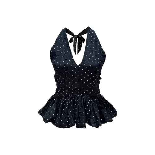 SISC Черные Женские Майки