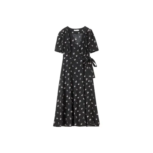 SENTUBILA Короткое платье с короткими рукавами женское