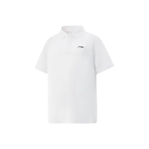 LINING YOUNG Поло Comprehensive Physical Fitness Стандартный Белый