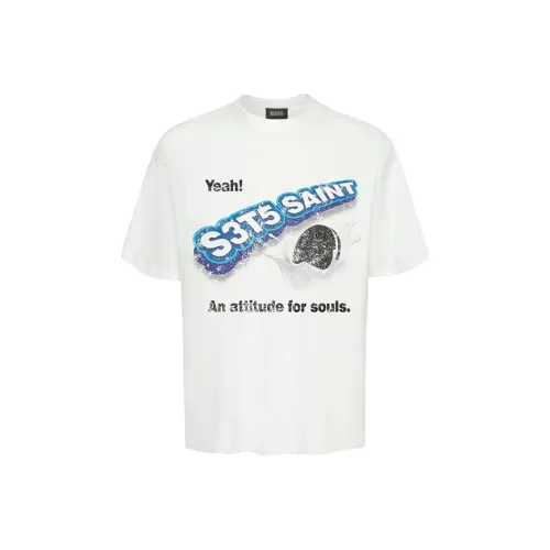 S3T5 Белая унисекс футболка