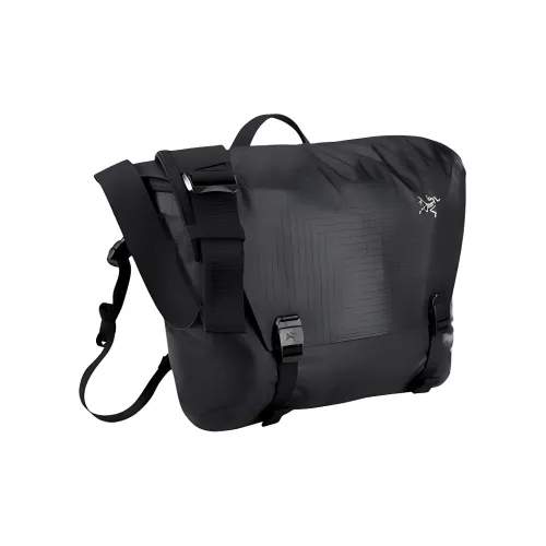 Arcteryx 10L Через плечо На открытом воздухе Сумка Нейлоновая ткань Черная Унисекс