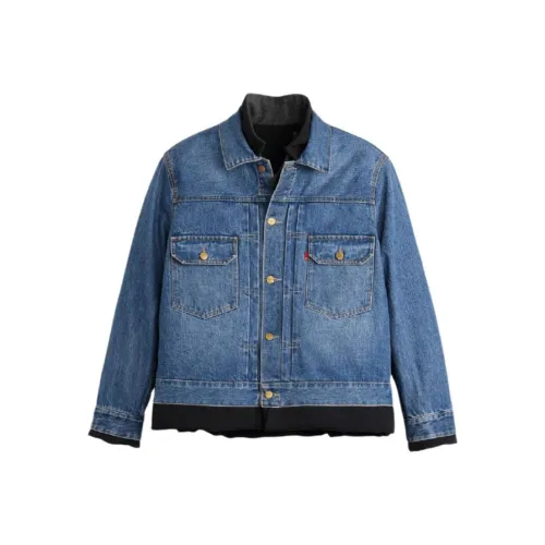 Levis Blue Men's Jackets Левис Синий Мужские Куртки