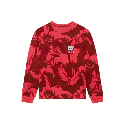 Denim Tears совместная серия SS25 T-рубашка унисекс красная